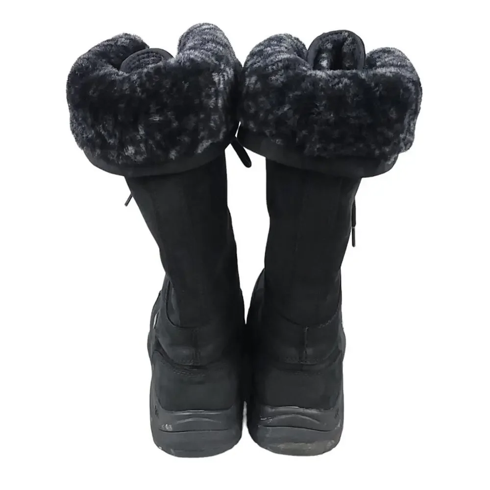 UGG Adirondack III Tall Waterproof Boots Leopard Black Winter Snow Fashion